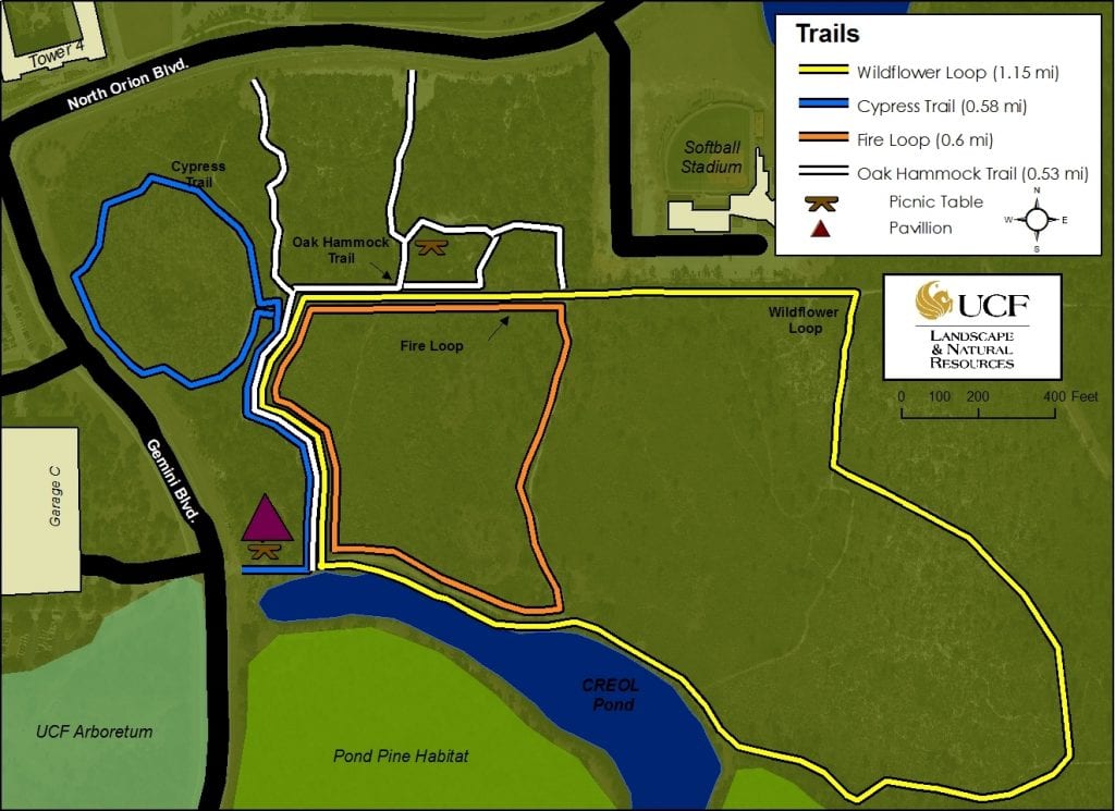 Trail Maps - Arboretum and Sustainability Initiatives