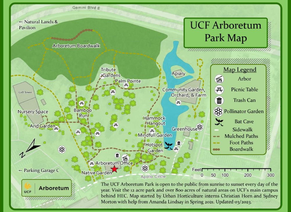 Arboretum Park Map